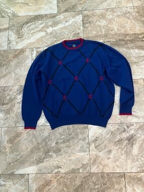 Callaway V-Neck extra fine merino Golf Sweater by Nordstrom Size Large